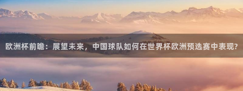 世界杯比赛赛程：欧洲杯前瞻：展望未来，中国球队如何在世界杯欧洲预选赛中表现?