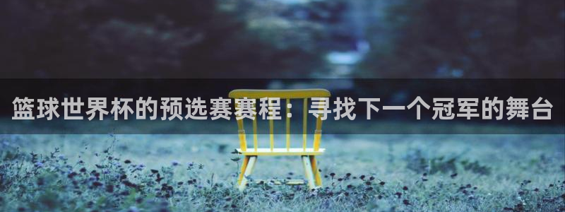 美国世界杯：篮球世界杯的预选赛赛程：寻找下一个冠军的舞台